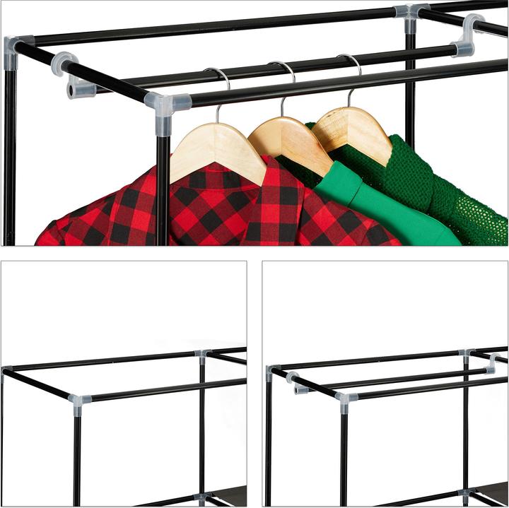 Produktbild Relaxdays Eckkleiderschrank (100 x 83 x 169 cm)