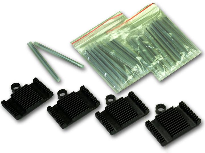 Actual product image Lightwin FO splice box, 24 fibers, 12x DLC multimode, 50/125µm OM3 pigtail splice boxes (1.50 m)