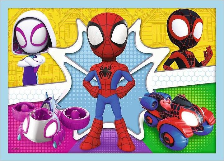 Produktbild Trefl 4 in 1 Puzzle - Marvel Spidey (71 Teile)
