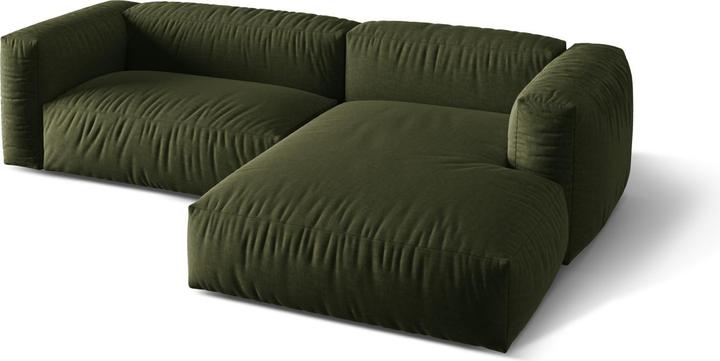 Image du produit Micadoni Canapé D'Angle Droit Modulaire, "Martina", 2 Places, 283x176x75 Fabriqué en Europe (Canapé d'angle)