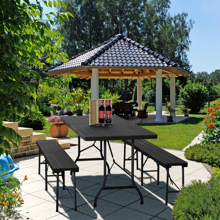 Actual product image Relaxdays Garden table (180 cm)