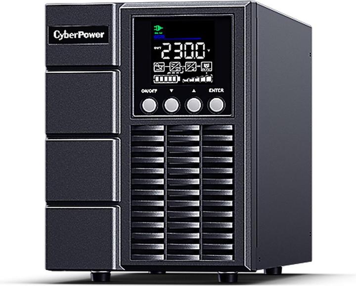Produktbild Cyberpower OLS1000EA-DE Doppelwandler USV 1000VA/900W LCD SNMP Slot dt.Software VMWARE ready (1000 VA, 900 W, Online-Doppelwandler USV)