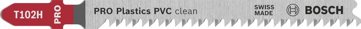 Nutritional values and ingredients Bosch Professional Zubehör PRO Plastics PVC clean T102H Jigsaw blade, 100 mm, 3 pcs.
