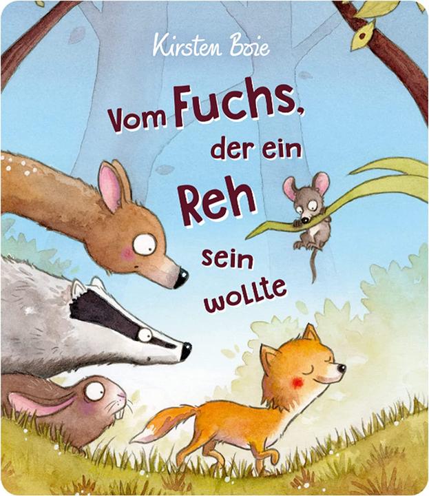 Actual product image Tonies Tonie. About the fox who wanted to be a deer (German)
