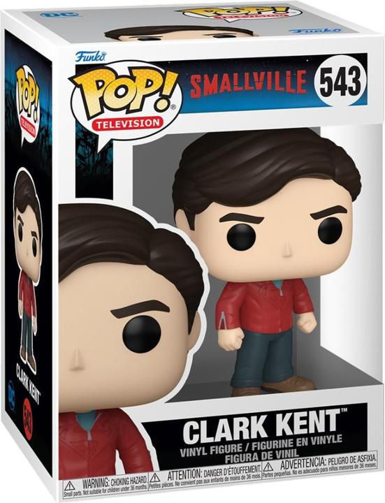 Actual product image Funko Smallville POP! TV Vinyl Figure Clark Kent 9 cm