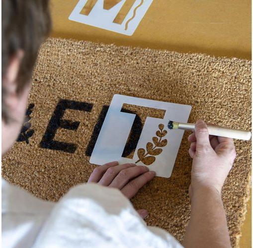 Image du produit Esschert Design Paillasson lettres 40 cm x 60 cm (60 x 40 x 1,5 cm)