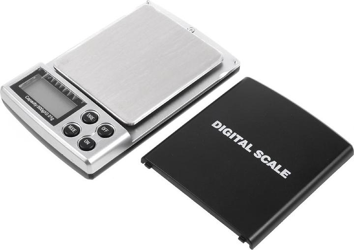 Produktbild Werkstein Digitale Feinwaage Taschenwaage 500g auf 0.01g genau