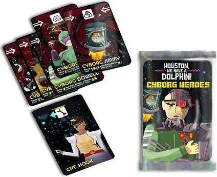 Image du produit HY003 - Houston, we have a Dolphin! : Cyborg Heroes - Jeu de société (extension DE/EN) (Allemand)