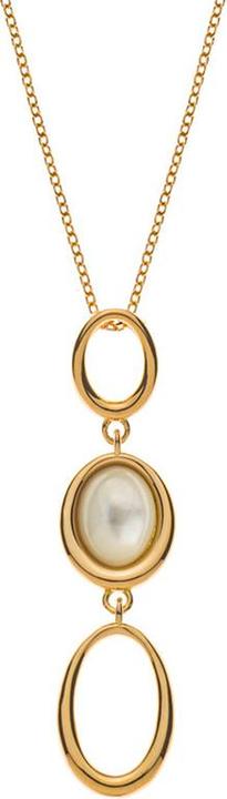 Image du produit Natsumi Schmuck Collier or jaune 18K/750 ancre nacre 45cm (750/18 K Or jaune)