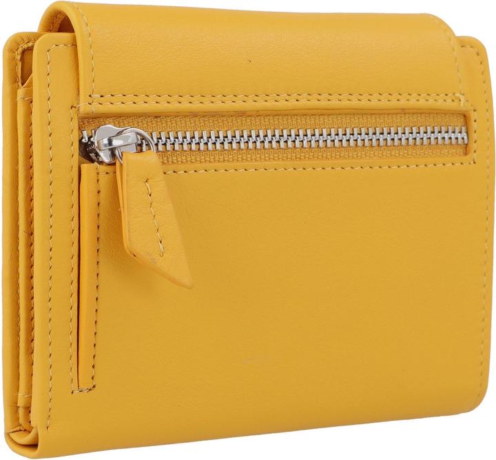 Actual product image Braun Büffel Joy wallet RFID protection leather 12 cm