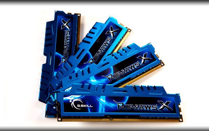 Actual product image G.Skill RipjawsX (4 x 8GB, 2400 MHz, DDR3-RAM, DIMM)