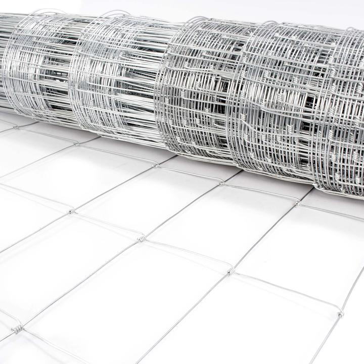 Produktbild Wiltec Wildzaun Weidezaun 50m lang 100/08/15 Drahtzaun Knotengeflecht Forstzaun