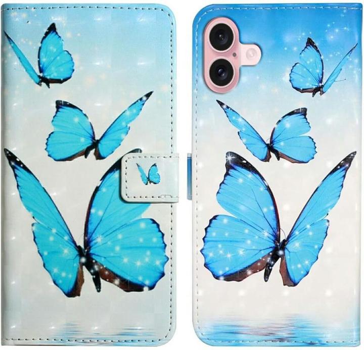 Schmetterling blau