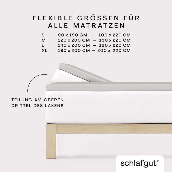 Immagine prodotto schlafgut Pure Split Topper (180 x 200 - 200 x 220 cm)