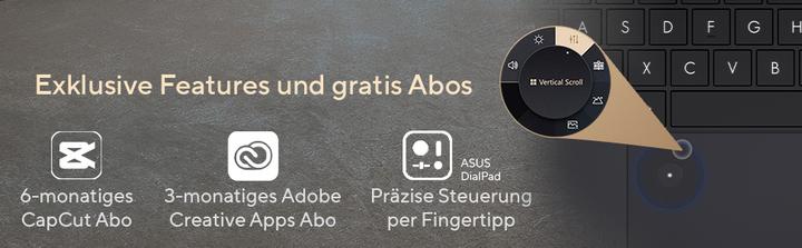 Actual product image ASUS ProArt P16 AI R9 HX 370 32 2 5070 H7606WP-ME036W W11H (16", AMD Ryzen AI 9 HX 370, 32 GB, 2000 GB, DE)