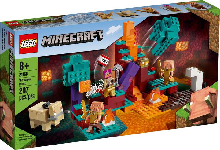 Produktbild LEGO Minecraft End-Of-Live Set Der Wirrwald - 21168 NEU! Teile 287x (21168)