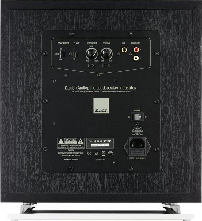 Immagine prodotto Dali 220183 Sub E-12 F Nero (satinato) 220-240 V (1 pz.)