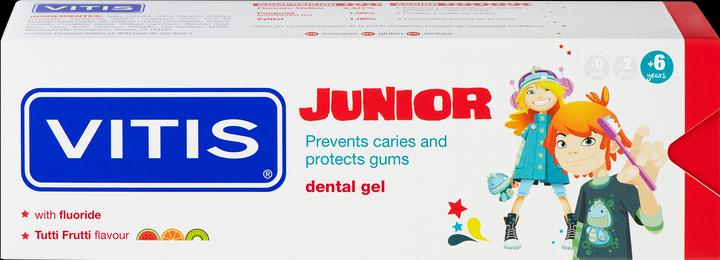 Actual product image Vitis Junior tooth gel (75 ml)