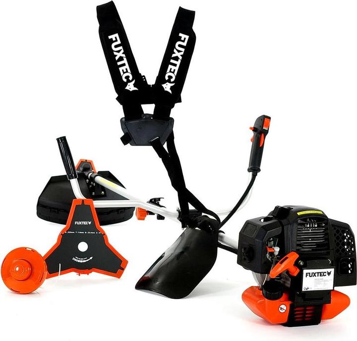 Actual product image Fuxtec FX-MS152 Petrol Mains Scythe Multitool 2in1 (Plastic knives, Trim line)