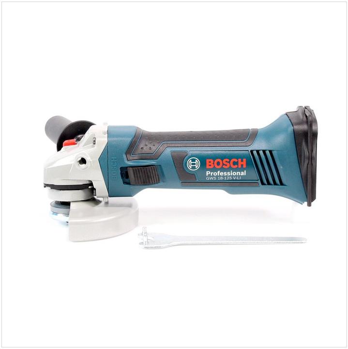 Produktbild Bosch Professional GWS 18-125 V-LI in L-Boxx / ohne Akku (125 mm)