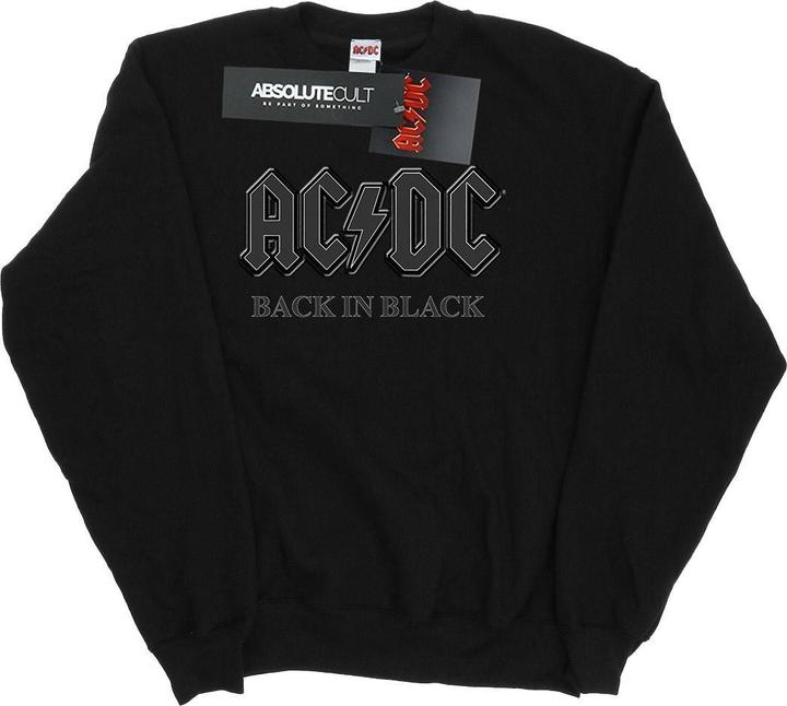 Produktbild AC/DC Back In Black Sweatshirt Jungen (152, 158)