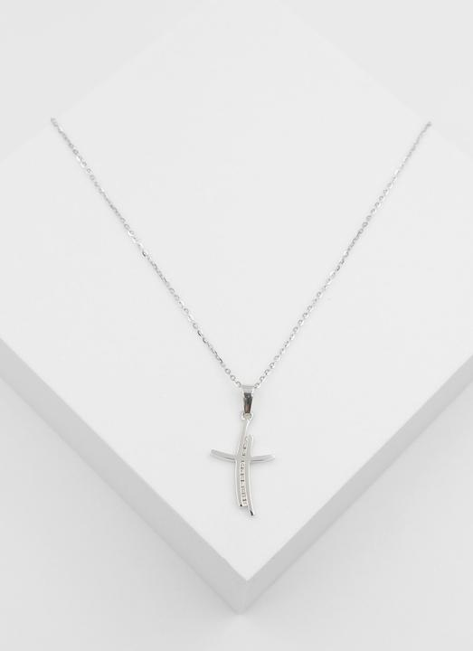 Produktbild Muau Kreuz (Weissgold)