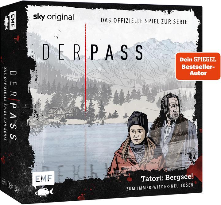 Actual product image The Pass - Crime scene: Mountain lake! The official game for the series (German)