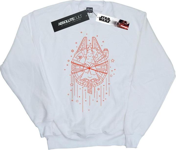 Star Wars Millennium Falcon Christmas Tree Delivery Sweatshirt Jungen