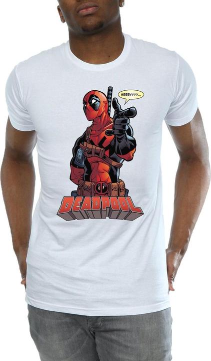 Immagine prodotto Deadpool Maglietta in cotone Hey You pour hommes (XXL)