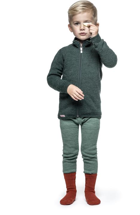 Actual product image Woolpower Kid's Full Zip Jacket 400 (104)