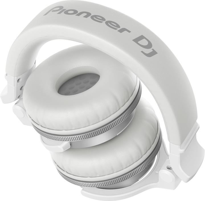 Actual product image Pioneer DJ DJ HDJ-CUE1BT-W Bluetooth DJ Headphones (white) (No noise cancelling, 30 h, Cable, Wireless)