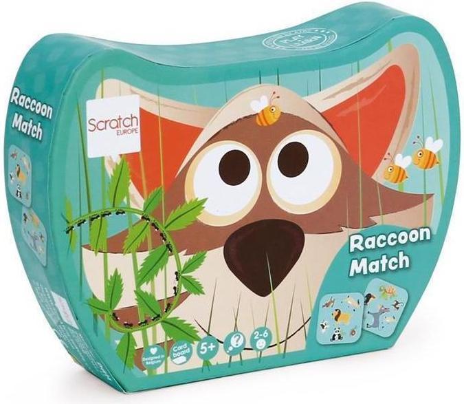 Productafbeelding Scratch Reactiespel Wasbeer (Engels)