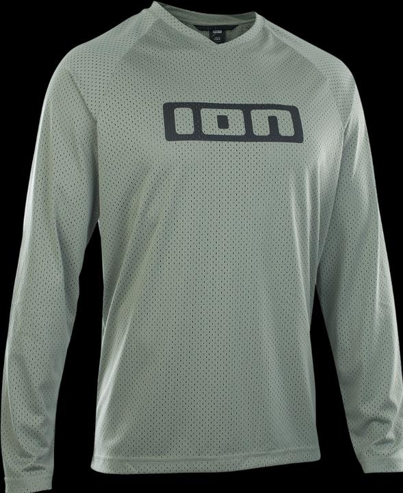 ION Bike Tee Logo LS unisex - sea grass (44)