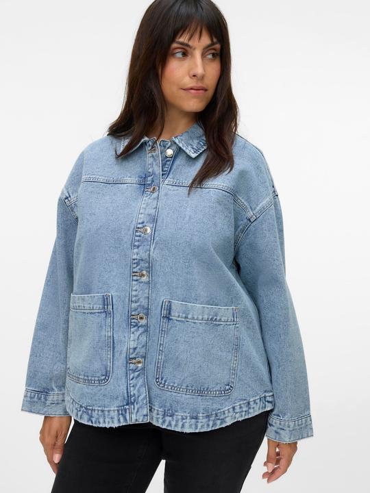 Actual product image Vero Moda VMCJAMIE Jeansjacke Hemdjacke (48)