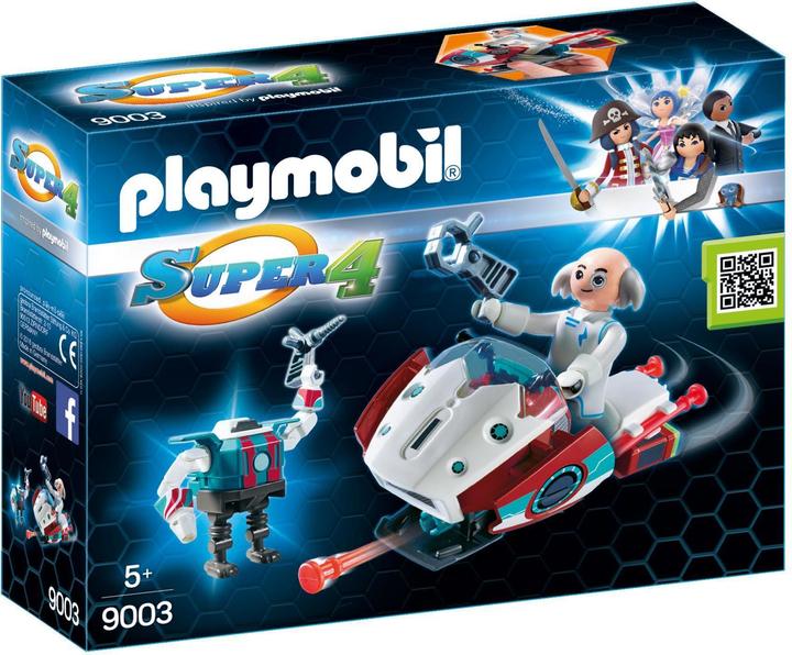 Image du produit Playmobil Skyjet avec robot Dr X (9003, Playmobil Super 4)