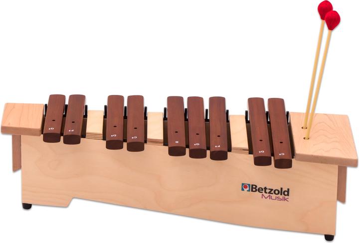 Image du produit Betzold Musik Xylophone soprano, complément chromatique (Xylophone)