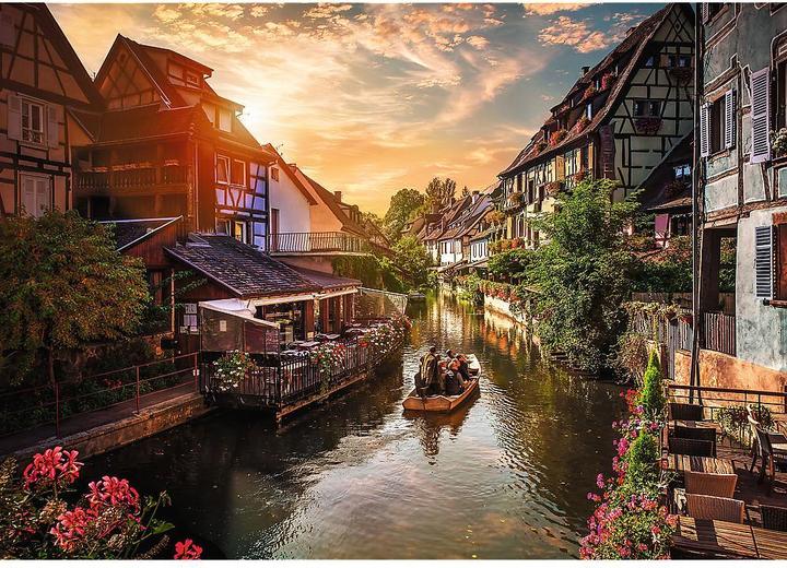 Actual product image Trefl Puzzle Premium Plus 1000 - Little Venice in Colmar, France (1000 pieces)
