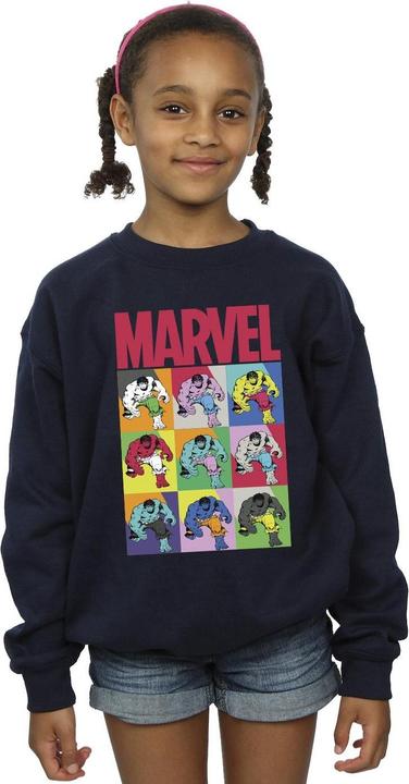 Image du produit - Sweat HULK POP ART - Fille (128)