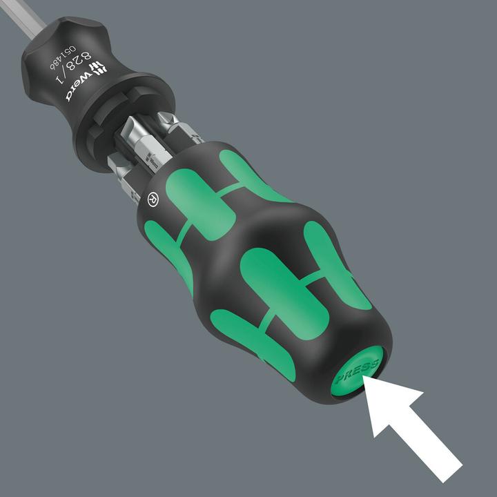 Image du produit Wera Kraftform Kompakt 27 Imperial Set 1 (1 x 1.2x6.5x25, PH1 x 25 mm, 1 x 2 x 25 mm, 1 x PH 2 x 25 mm, slot 1 x 5.5 x 25 mm)