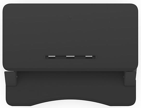 Image du produit Fellowes Corsivo™ poste de travail assis/debout, HxLxP 110 x 800 x 615 mm, noir.