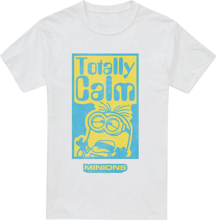 Actual product image Minions Mens Totally Calm T-Shirt (M)