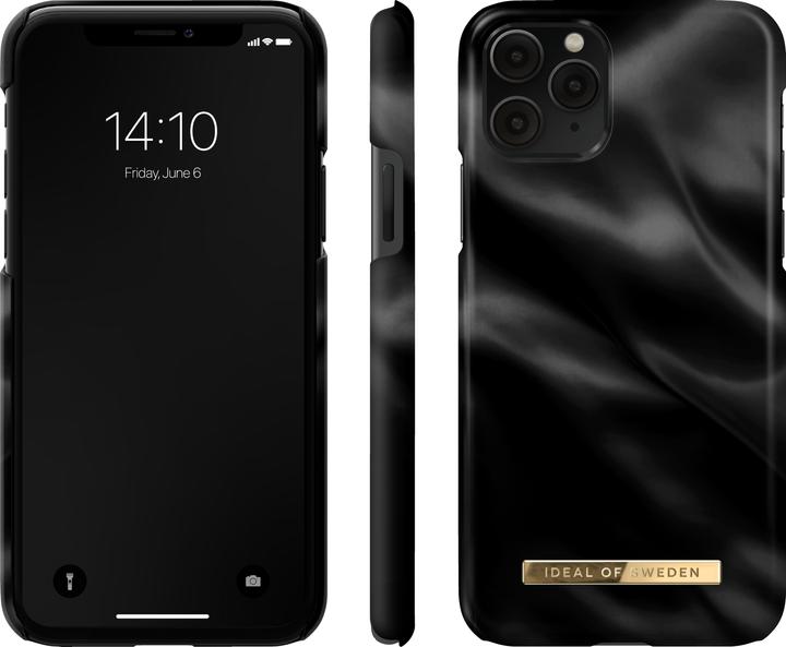 Actual product image iDeal Of Sweden Designer Hard Cover Black Satin (Apple iPhone 11 Pro)