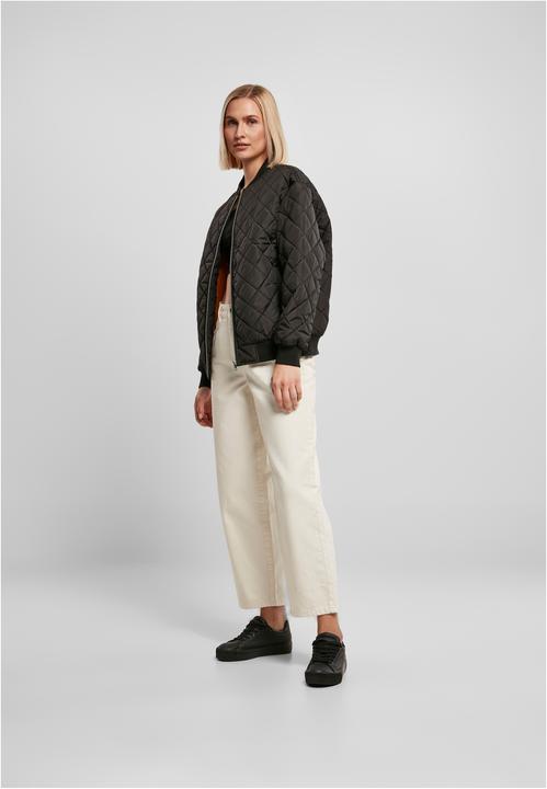 Actual product image Urban Classics Oversized Diamond Quilted Bomber Jacket Ladies (S)