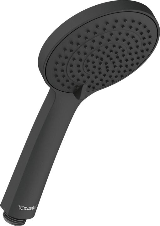 Actual product image Duravit Hand shower 110, 3 jet black matt (3 Beam types, 14 l/min)