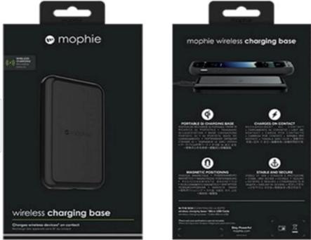 Immagine prodotto mophie Caricabatterie Pad di ricarica wireless (5 W)
