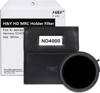 Produktbild H&Y Grauer Rundfilter ND4000 K-Serie HD MRC – 95 mm Drop-in (95 mm, ND- / Graufilter)