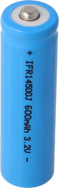 Produktbild Solar Akku IFR 14500 AA, Akku mit Kopf ungeschützt (1 Stk., AA, 600 mAh)