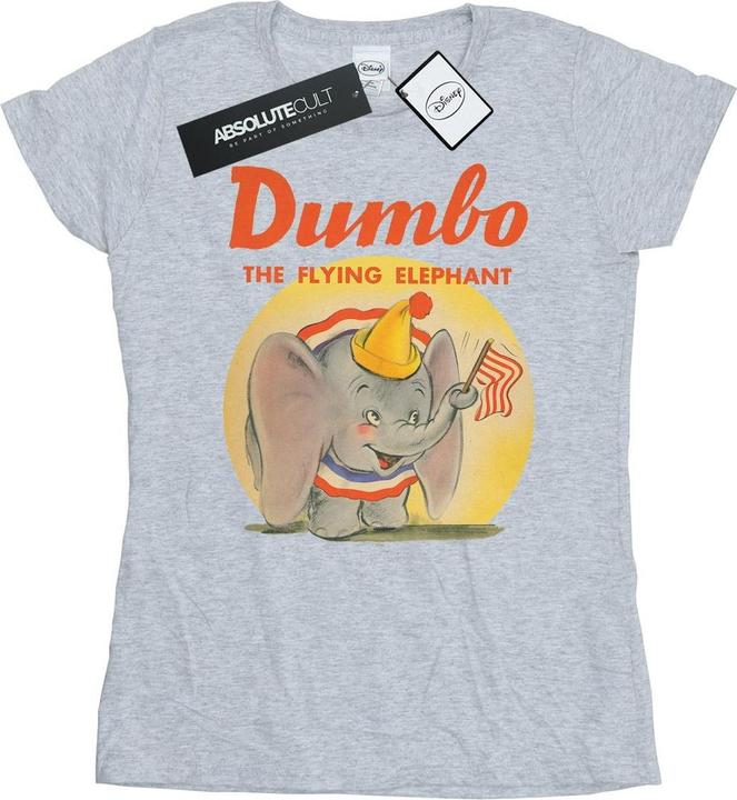 Immagine prodotto Disney Dumbo Flying Elephant Maglietta Donna (L)