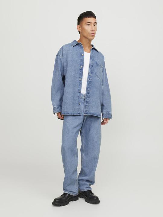 Produktbild Jack & Jones Wide Fit Jeanshemd Jeanshemd (XL)