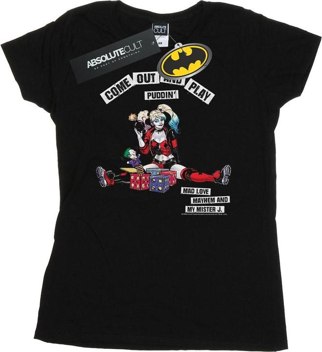 Immagine prodotto Harley Quinn Come Out And Play Maglietta Donna (M)